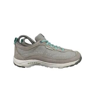 Merrell Shoes Womens 6 Athletic Trainers Walking Active Comfort Casual Grey Blue